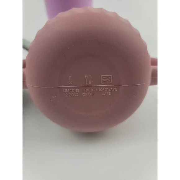 Munchkin Miracle 360 Sippy Cups 2 Pack Pink Green Lavender 360 Degree Toddler - Picture 3 of 9